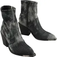 Buffalo Botines gris denim / negro denim