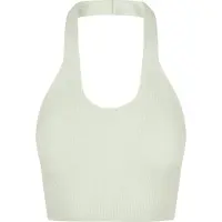 Urban Classics Top de punto verde pastel