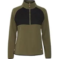 Oxmo Sudadera 'Malita' oliva / negro