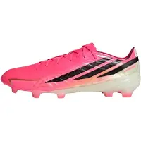 Adidas adidasBota de fútbol F50 Hyperfast Pro césped natural seco 48 Solar Turbo / Core Black / Gold Metallic Unisex