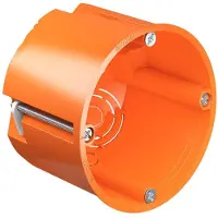 Kaiser , caja para empotrar, 62 mm de profundidad, modelo 9064-32. **Caja de cartón con 250 unidades, a granel.**