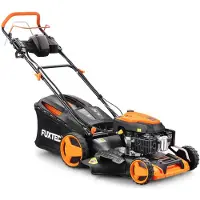 FUXTEC cortacésped de gasolina FX-RM5196eSSL | arranque eléctrico | cortacésped para cuidado del césped