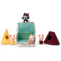 Lilliputiens Las Casas Del Lobo Y Los 3 Cerditos