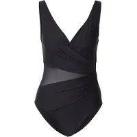 Hunkemoller Bañador moldeador 'Luxe' negro