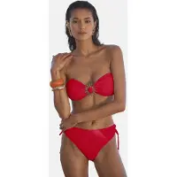 Love & roses Top de bikini rojo