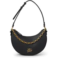 Karl Lagerfeld Bolso de hombro 'K/Autograph' oro / negro