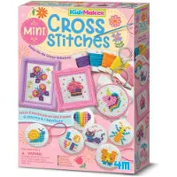 4M Kit De Manualidades Mini Cross Stitches