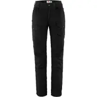 Fjällräven - Women's Vidda Pro Ventilated Trousers - Pantalones de trekking size 44 - Regular, negro