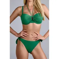 Marlies Dekkers Jet Set Bikini Topplunge Balconywired Padded Green Talla: 70D | Bikinis Outlet | Mujer | Verde