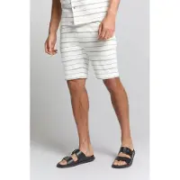 No-excess Short Jersey Stripes Offwhite Talla: M | Pantalones Cortos Outlet | Hombre | Blanco