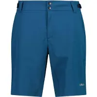 CMP - Free Bike Bermuda With Inner Mesh Underwear w/ Pad - Pantalones de ciclismo size 56, azul