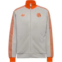 Adidas Chaqueta deportiva 'FC Bayern' beige / naranja