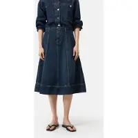 Closed A Line Skirt Dark Blue Talla: XS | Faldas Midi Outlet | Mujer | Azul