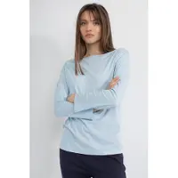 Josephine & Co Pleun T-shirt Light Blue Talla: 40 | Manga Larga Outlet | Mujer | Azul