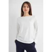 Josephine & Co Pleun T-shirt White Talla: 46 | Manga Larga Outlet | Mujer | Blanco