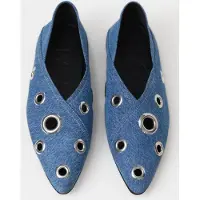 Closed Ballerina Mid Blue Talla: 36 | Bailarinas Outlet | Mujer | Azul