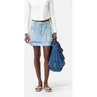 Closed Denim Poplin Mini Skirt Light Blue Talla: W25 | Mini Faldas Outlet | Mujer | Azul