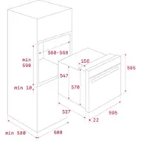 Teka Horno Multifunción Hlb 8400 P 71l