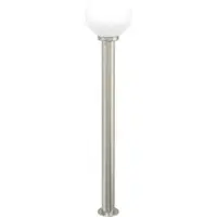 vidaXL Lámpara colgante, 120 cm, acero inoxidable, IP44