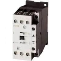 Eaton Contactador, 3 polos, 380 V - 400 V, 7,5 kW, 1 polo en apertura, 24 V, 50/60 Hz, accionamiento por corriente alterna, terminales de tornillo, modelo 277040, marca