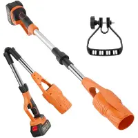 StarTech.com Soplador de hojas a batería - 21V, sin cable - Batería de 3,0Ah - 29.000 RPM - Velocidad del aire: 240 km/h - Color: Naranja