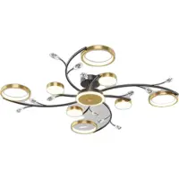 OEM Lámpara colgante de techo, control inteligente a través de una aplicación, luz regulable, 8 luces, control de intensidad mediante la aplicación y mando a distancia