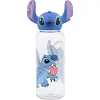 Trade invaders Botella Con Figura 3d Y Palmeras Stitch 560ml