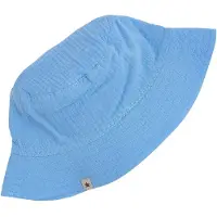 Huttelihut - Kid's Bucket Hat Muslin - Sombrero size 54 cm - 6-8 Years, azul
