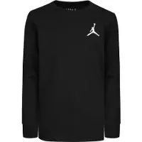 Jordan Camiseta negro / blanco