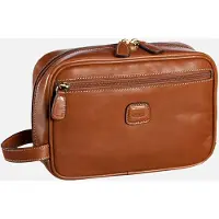 Bric's Life Pelle Neceser Piel natural 25 cm marrón