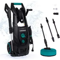 Vonroc Hidrolimpiadora PRO V25-2 - 2500W - 195 bar - Motor de inducción | Incl. accesorios