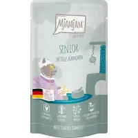 MjAMjAM Comida húmeda - Pouch Senior Cat - Pollo - 12 x 125 g