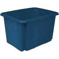 Keeeper 1053667900000, caja de almacenamiento "emil eco", 45 litros, color azul ecológico