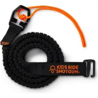 Shotgun - Quick Fit MTB Tow Rope - Cable de remolque para bicicleta size 1,7 - 3,3 m, negro
