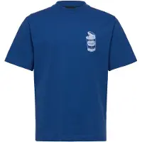 Daily Paper Unisex Soup T-shirt Blue Talla: L | Camisetas de Seda Outlet | Unisex | Azul