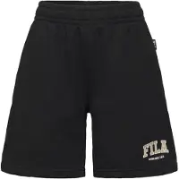 FILA Rifredi Regular Graphic Sweat Shorts Black Talla: 170/176 | Pantalones Outlet | Unisex | Negro