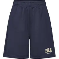 FILA Rifredi Regular Graphic Sweat Shorts Black Iris Talla: 158/164 | Pantalones Outlet | Unisex | Negro