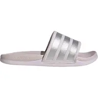 Adidas Zapatos abiertos 'Adilette Comfort 2.0' rosa / plata