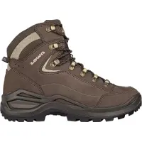 Lowa - Zapatillas de senderismo Mujer - Renegade Evo LL Mid Ws Espresso/Anthracite para Mujer de Cuero - Talla 36,5 - Marrón