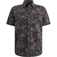 PME Legend Camisa 'Shirt in jersey piqué with allover print' gris