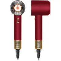 Dyson Secador de pelo Supersonic Nural Rizado+Muy Rizado (Red velvet/Gold)