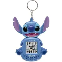 Disney Pantalla Lcd De Consola Incluye 3 Juegos Del Universo Llavero Disney Stitch