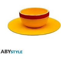 Abystyle Juego De Tazón Y Plato De Paja One Piece