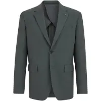 We fashion Chaqueta tipo saco para negocios gris