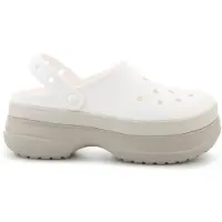 Crocs Zuecos Classic Stacked Clog mujer - Blanco - 39 / 40