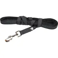 JULIUS K-9 Julius K9 Correa antideslizante con bucle para la mano - Correa para perros - negra - 1 metro