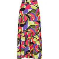 IZIA Falda 'Fashion Look' azul violaceo / mezcla de colores