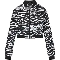 MyMo ROCKS Chaqueta de entretiempo negro / blanco