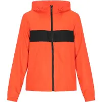 Mimo Chaqueta de entretiempo naranja / negro