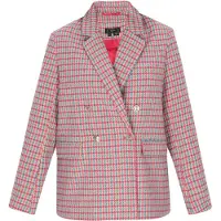 Faina Blazer azul / rosa / rojo